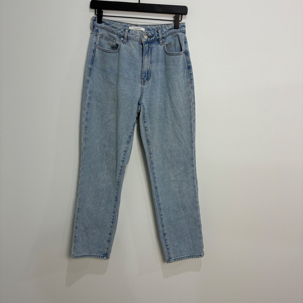 PacSun Mom Jean Light Wash Denim Vintage Aesthetic 26